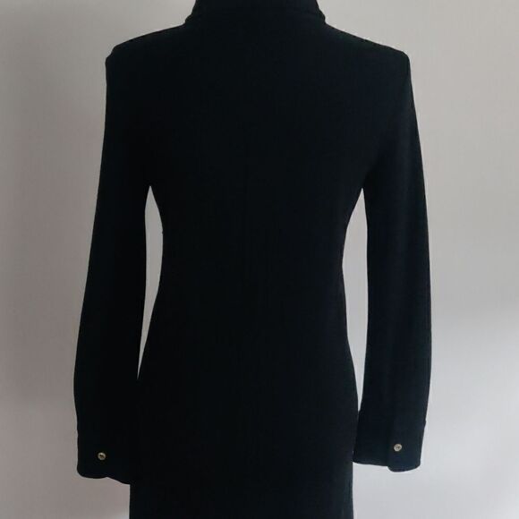 Isabel Marant Black Long Sleeve Mini Dress - Picture 5 of 7